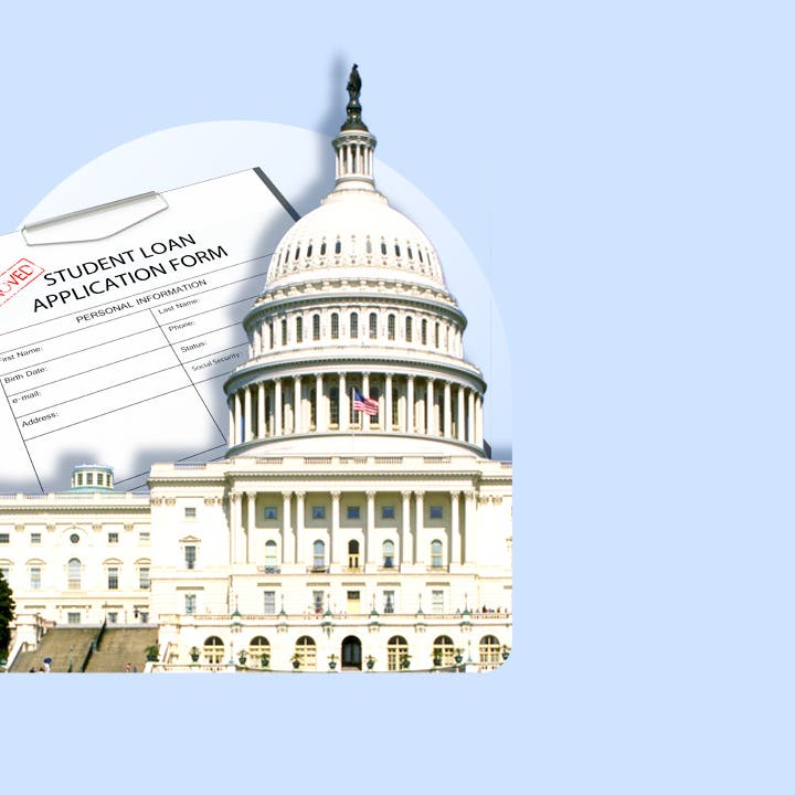 design image of a bill and capitol building