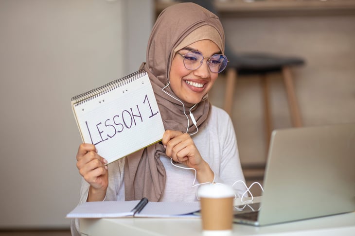 Woman with a side hustle